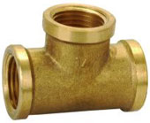 Brass tee Manufacturers Brass tee